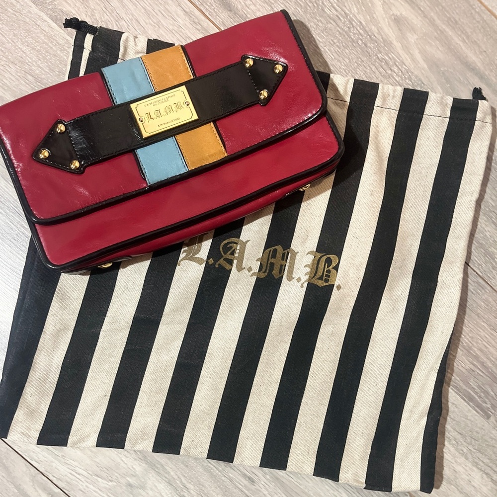 L.A.M.B by Gwen Stefani clutch with original dust bag